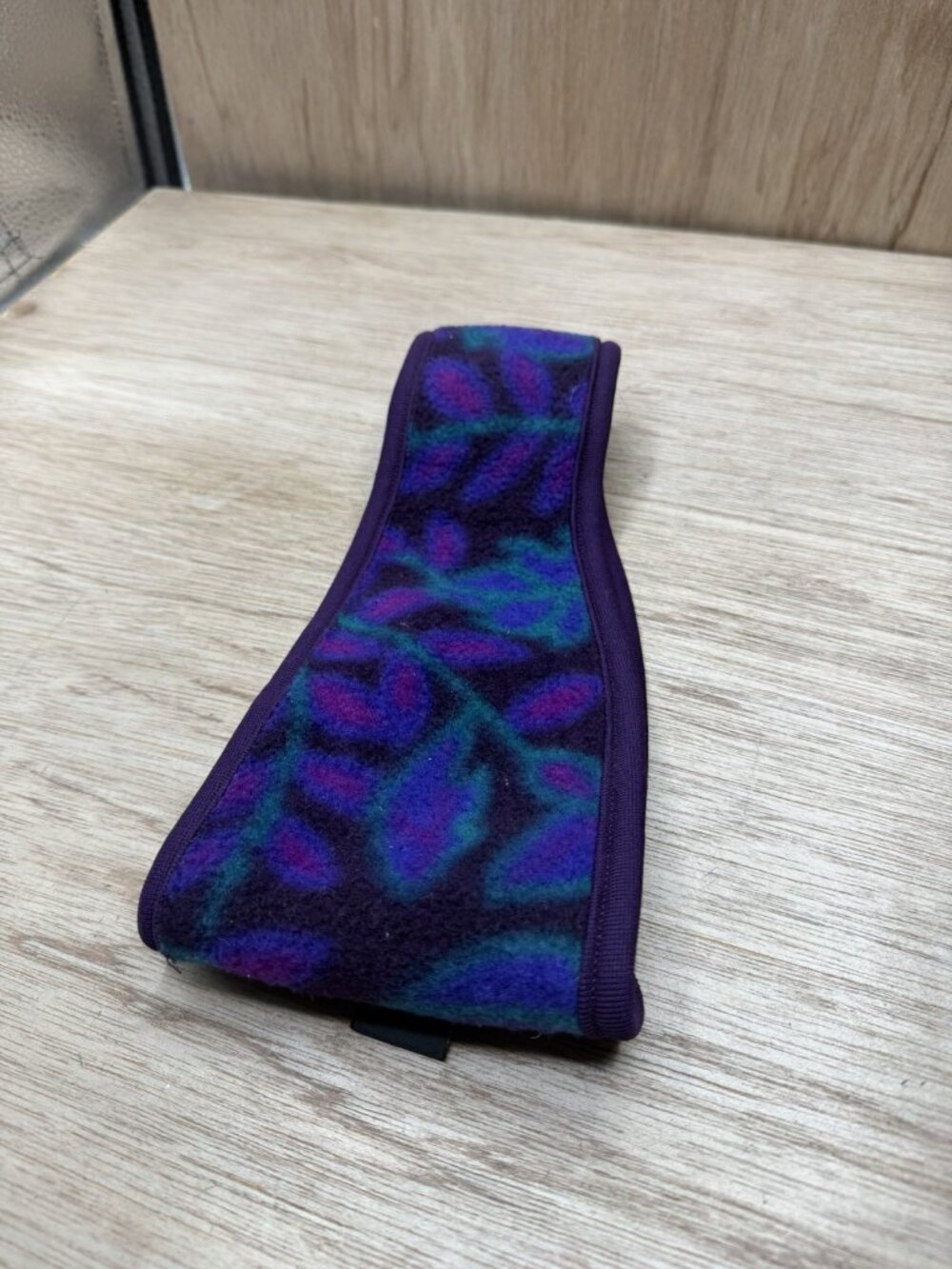 VTG REI Purple Southwest Print Fleece Winter Sports Headband Made in USA - Picture 2 of 2